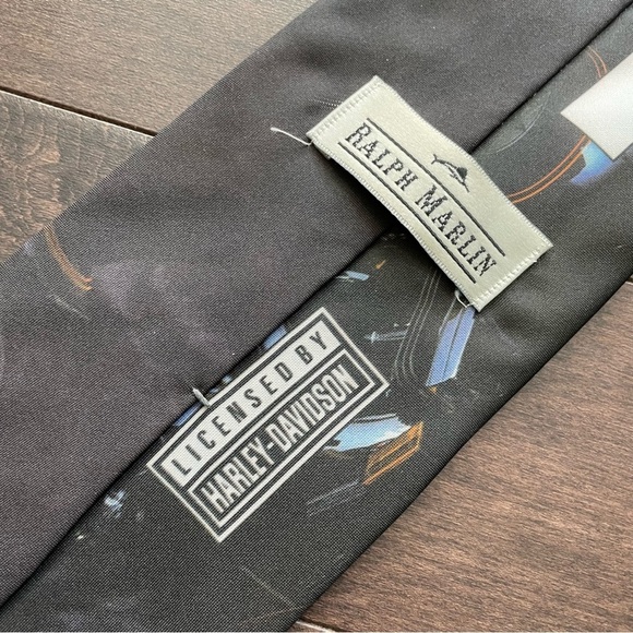 Harley Davidson Vintage  1994 Neck Tie - Picture 5 of 9